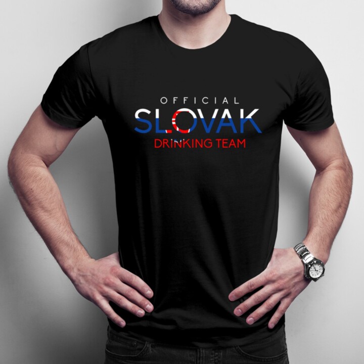 Official slovak drinking team - pánske a dámske tričko s potlačou
