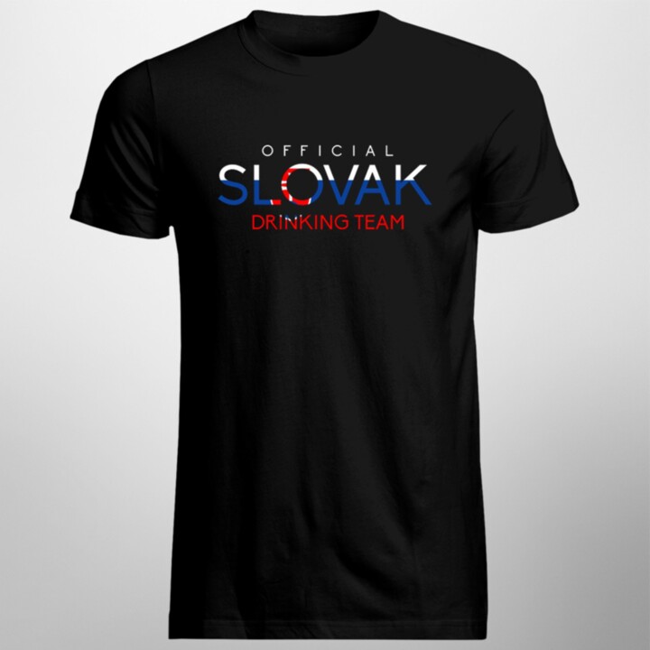 Official slovak drinking team - pánske a dámske tričko s potlačou