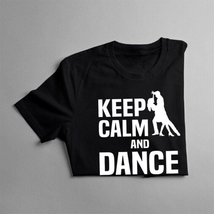 Keep calm and dance bachata - pánske tričko s potlačou