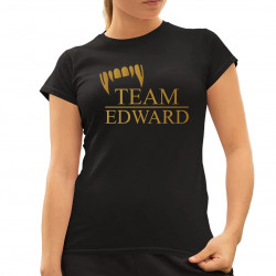 Team Edward - dámske tričko s potlačou