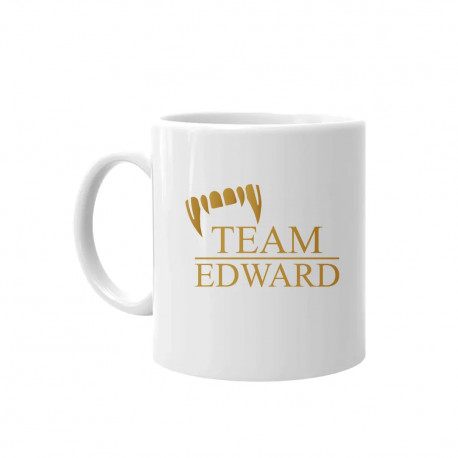 Team Edward - keramický hrnček s potlačou