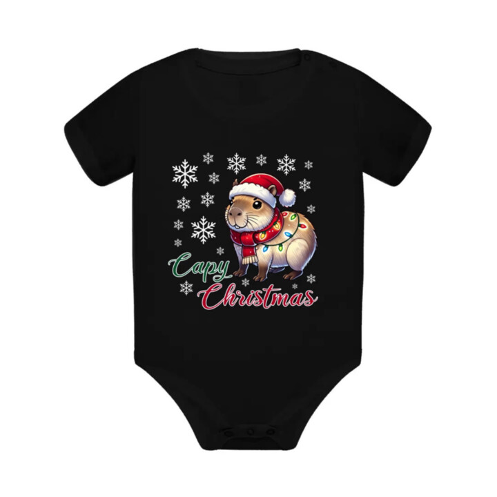 Capy Christmas  - body s potlačou