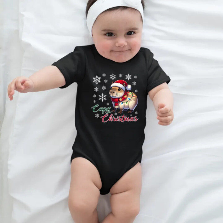 Capy Christmas  - body s potlačou