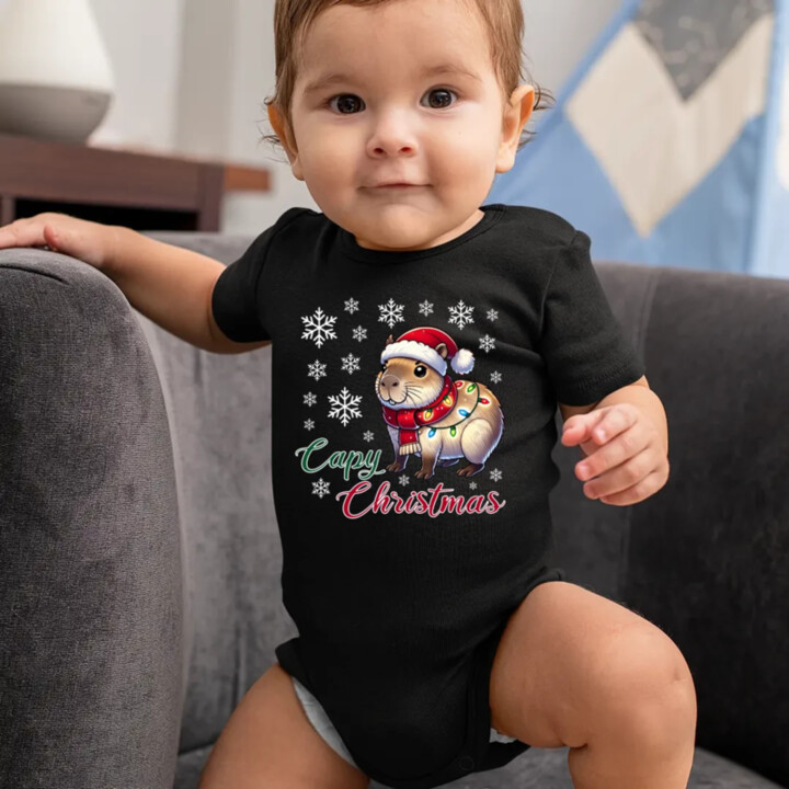 Capy Christmas  - body s potlačou