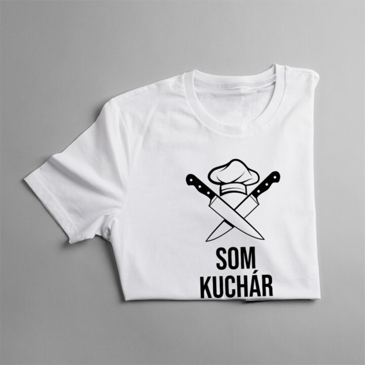 Som kuchár - mám pravdu - pánske tričko s potlačou