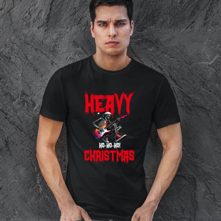 Heavy Christmas - pánske tričko s potlačou
