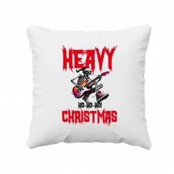 Heavy Christmas - vankúš s potlačou