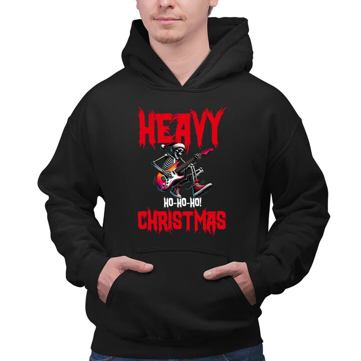 Heavy Christmas  - pánska mikina s potlačou