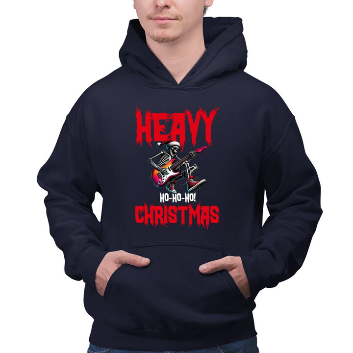 Heavy Christmas  - pánska mikina s potlačou
