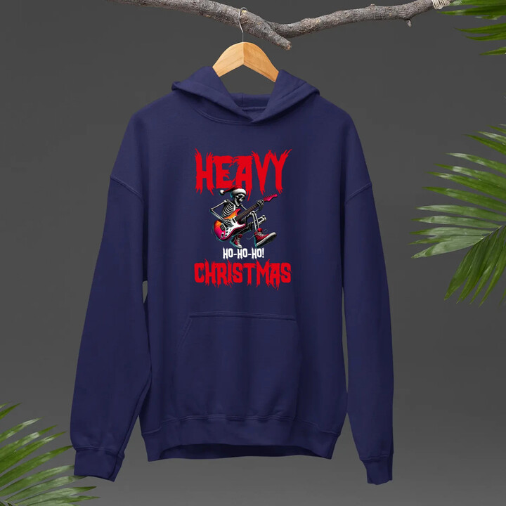 Heavy Christmas  - pánska mikina s potlačou