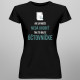 Ak sa niečo nedá urobiť, tak to dajte účtovníčke - dámske tričko s potlačou