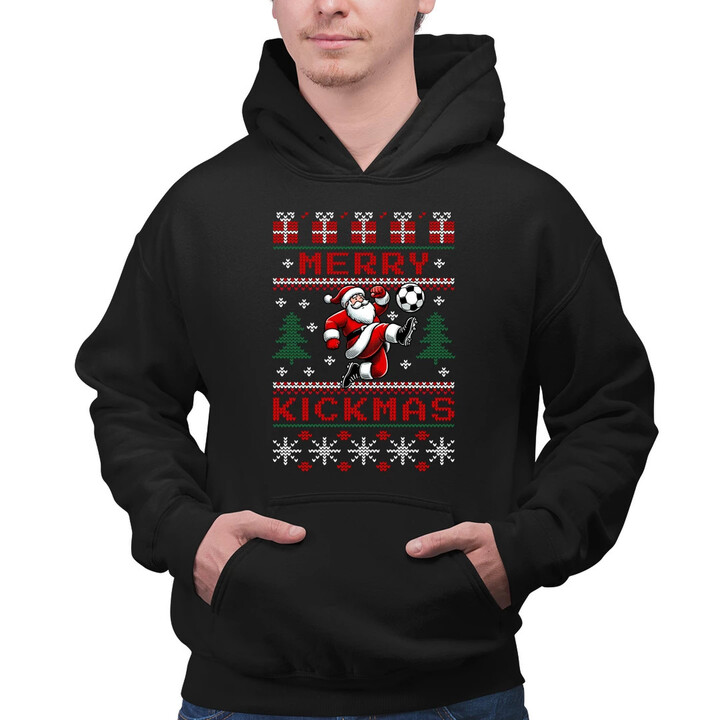 Merry Kickmas  - pánska mikina s potlačou