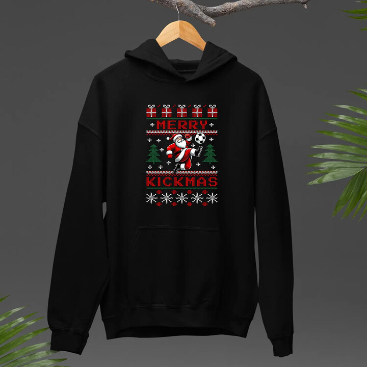Merry Kickmas  - pánska mikina s potlačou