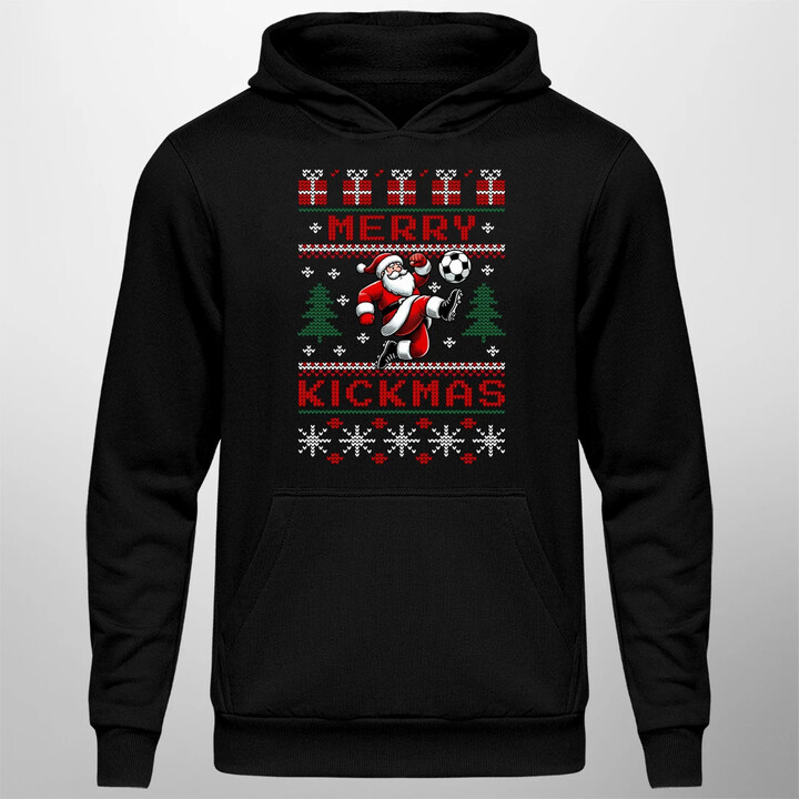 Merry Kickmas  - pánska mikina s potlačou