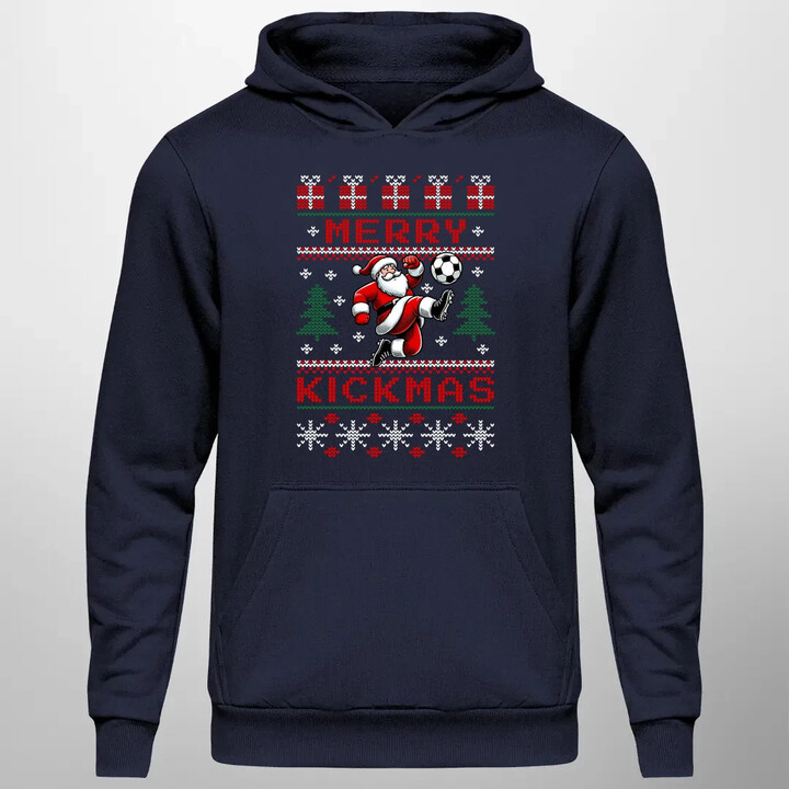 Merry Kickmas  - pánska mikina s potlačou