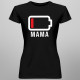 Batéria - mama - dámske tričko s potlačou
