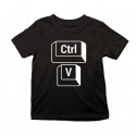 CTRL + V dcéra - detské tričko s potlačou
