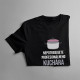 Nepotrebujete kuchára - mama - dámske tričko s potlačou