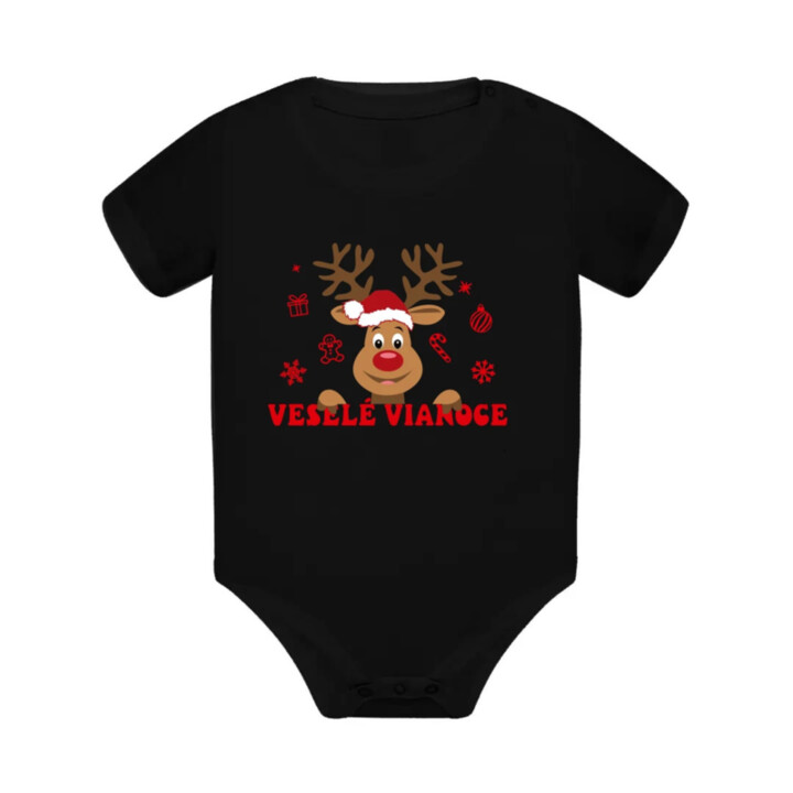 Veselé Vianoce - sob  - body s potlačou