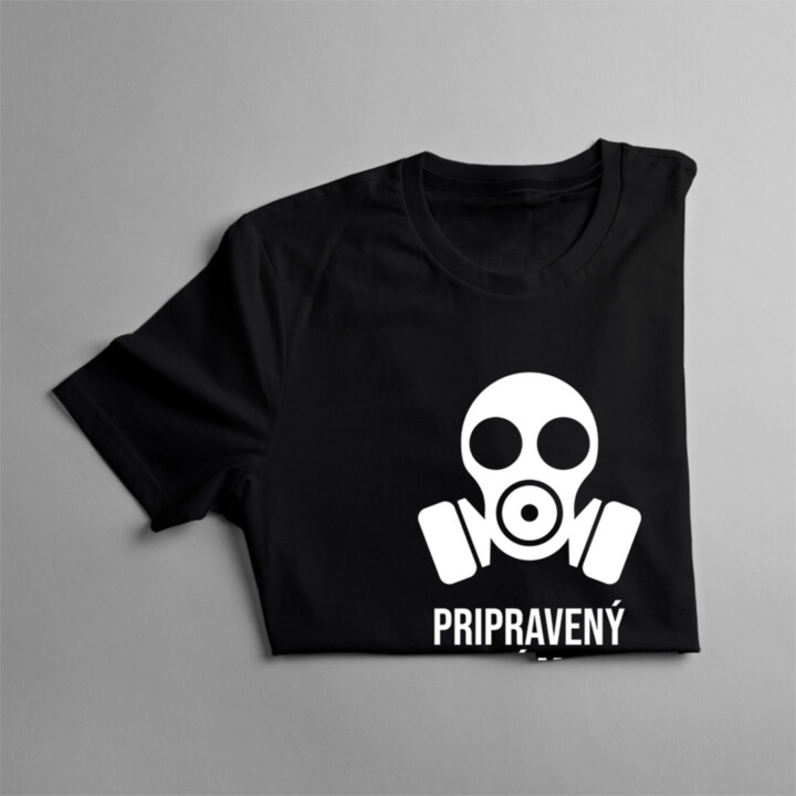Pripravený na výmenu plienok - pánske tričko s potlačou