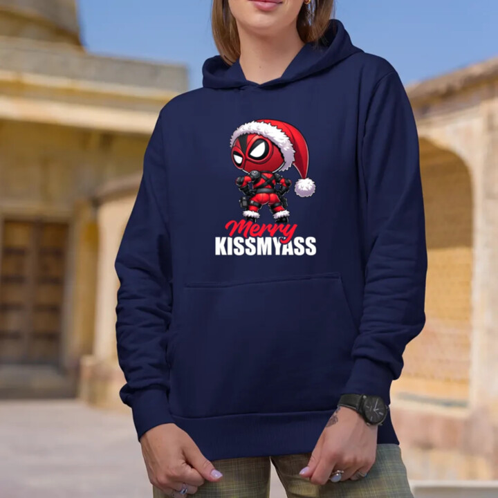Merry Kissmyass  - dámska mikina s potlačou