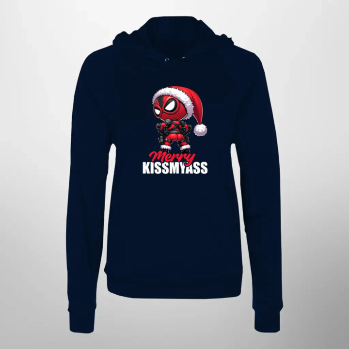 Merry Kissmyass  - dámska mikina s potlačou