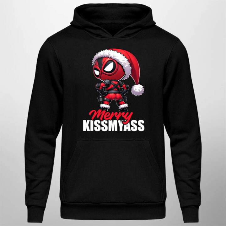 Merry Kissmyass  - pánska mikina s potlačou