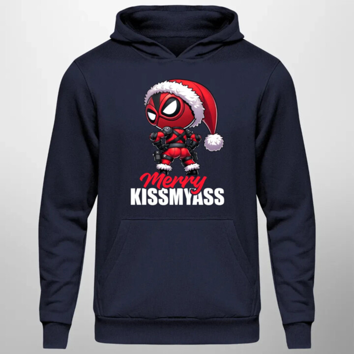 Merry Kissmyass  - pánska mikina s potlačou