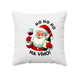 Ho ho ho na víno! - vankúš s potlačou