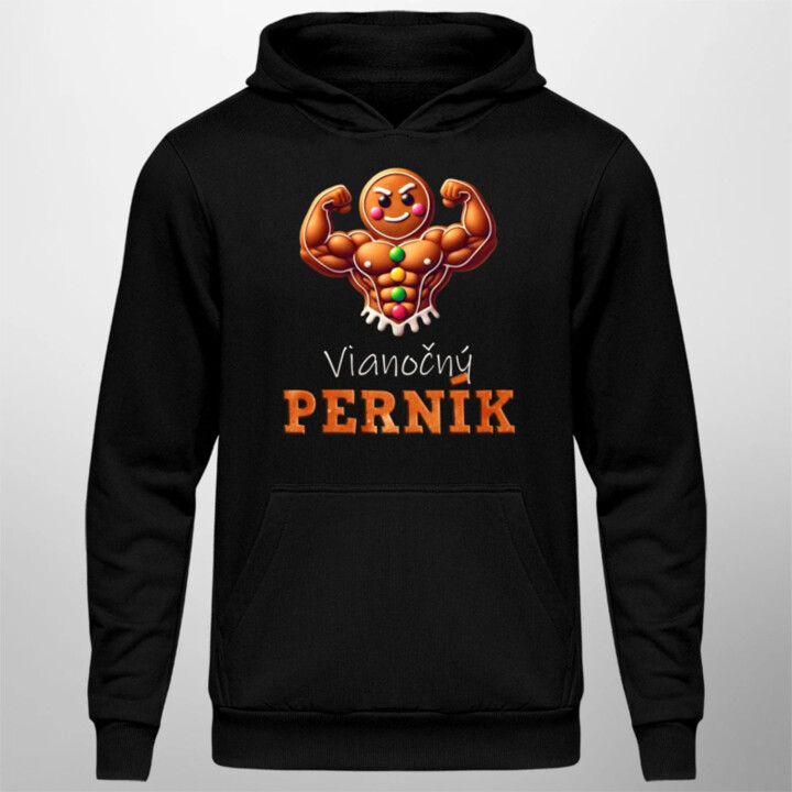 Vianočný perník V4  - pánska mikina s potlačou