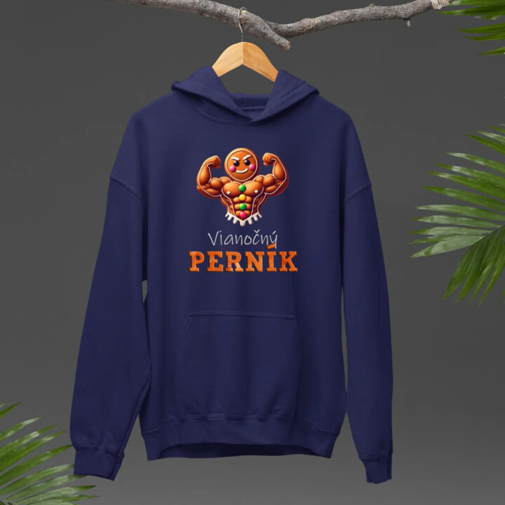 Vianočný perník V4  - pánska mikina s potlačou