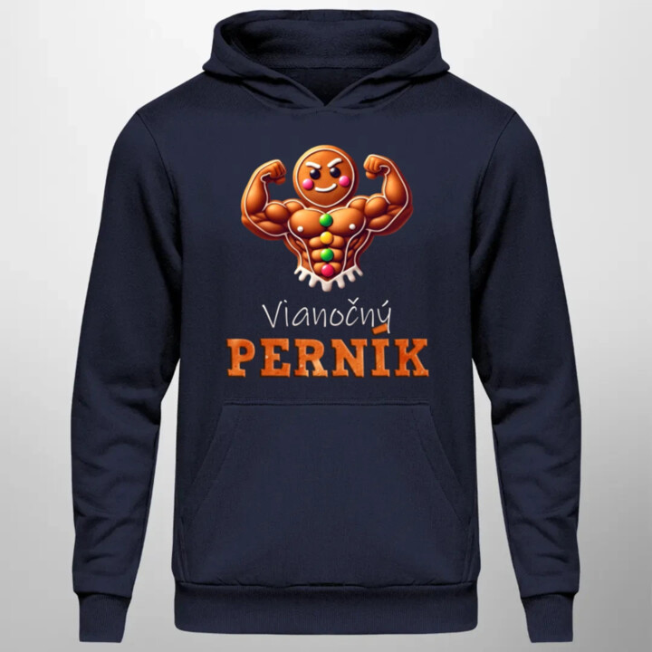 Vianočný perník V4  - pánska mikina s potlačou