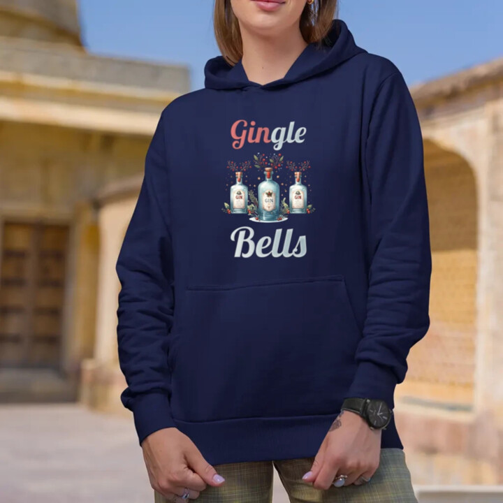 Gin-gle bells  - dámska mikina s potlačou