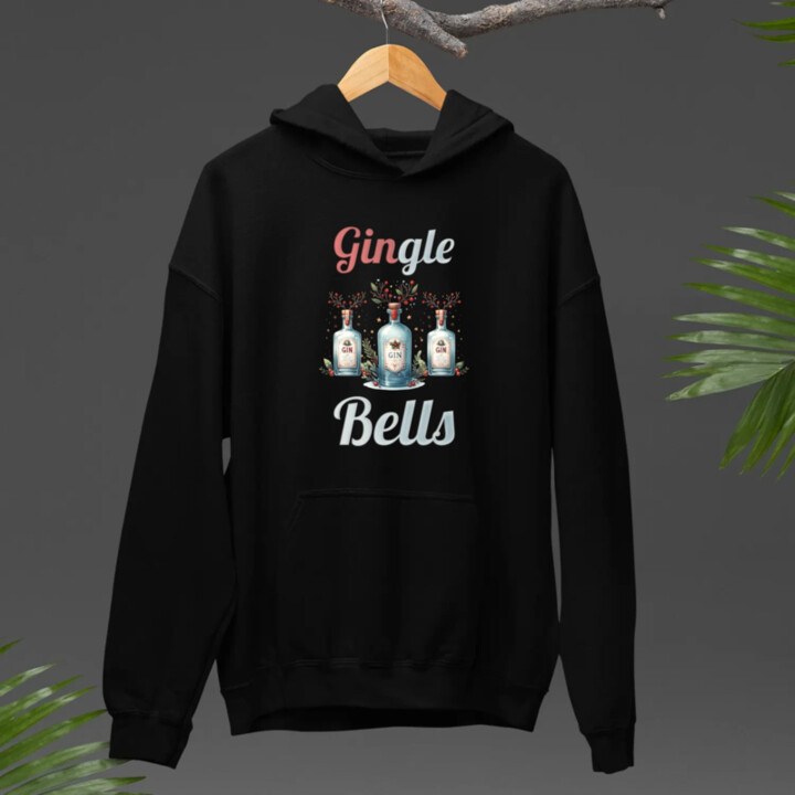 Gin-gle bells  - pánska mikina s potlačou