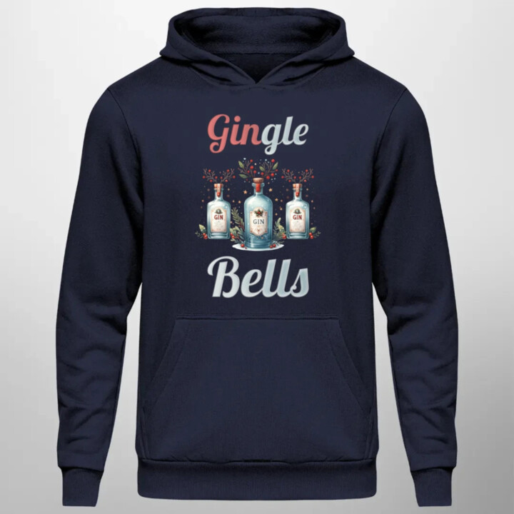 Gin-gle bells  - pánska mikina s potlačou
