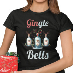 Gin-gle bells - dámske tričko s potlačou