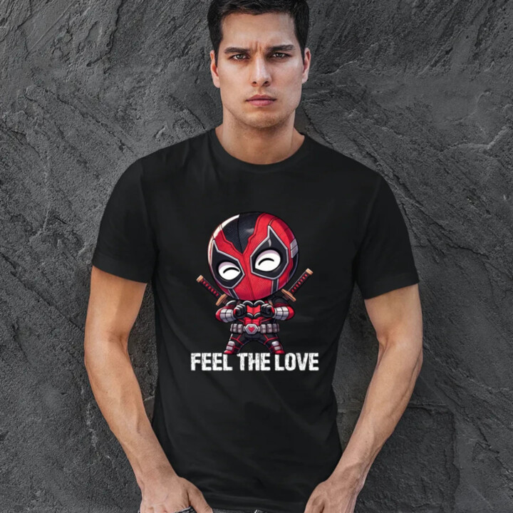 Feel the love - pánske tričko s potlačou