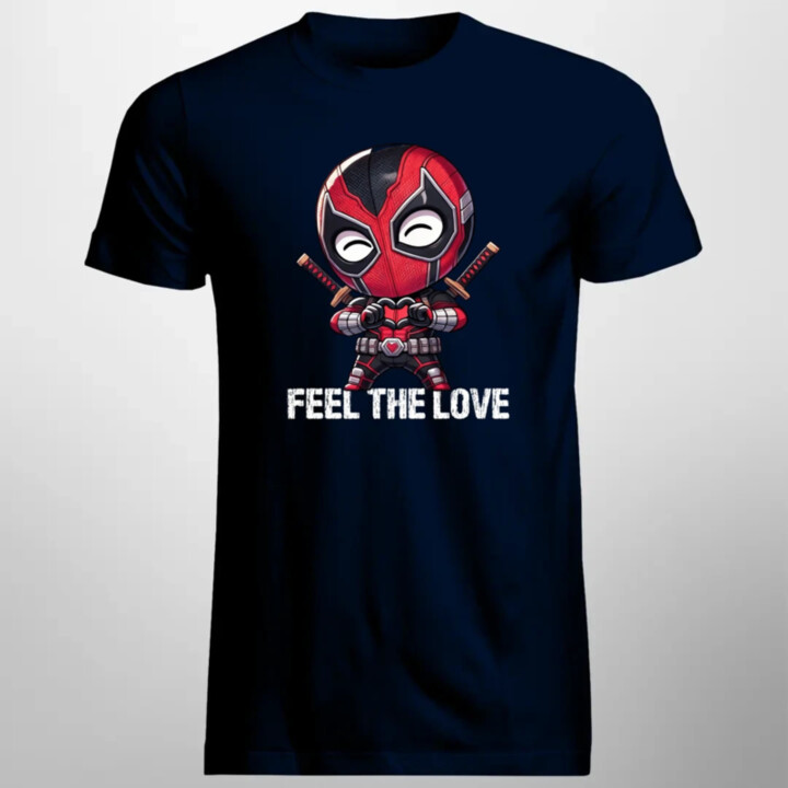 Feel the love - pánske tričko s potlačou