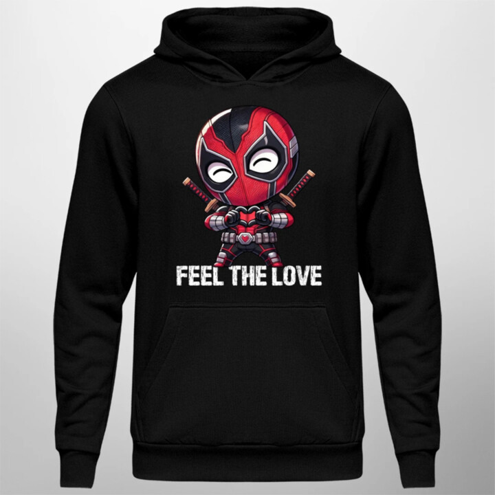 Feel the love  - pánska mikina s potlačou