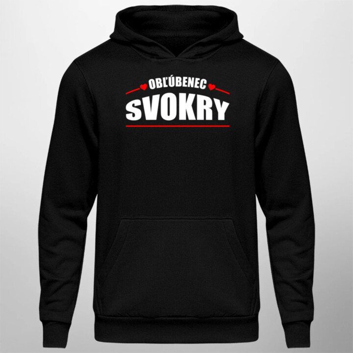 Obľúbenec svokry  - pánska mikina s potlačou