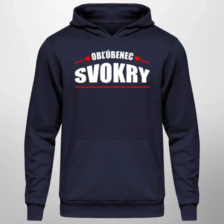 Obľúbenec svokry  - pánska mikina s potlačou