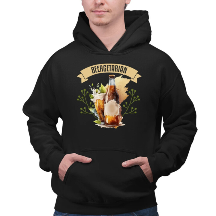 Beergetarian  - pánska mikina s potlačou