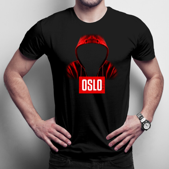 Oslo - pánske tričko s potlačou