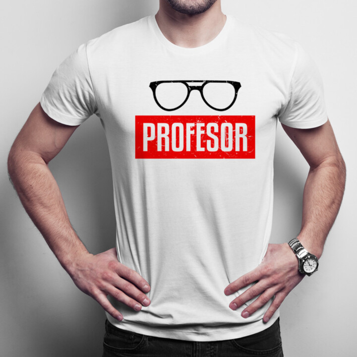 Profesor - pánske  tričko s potlačou