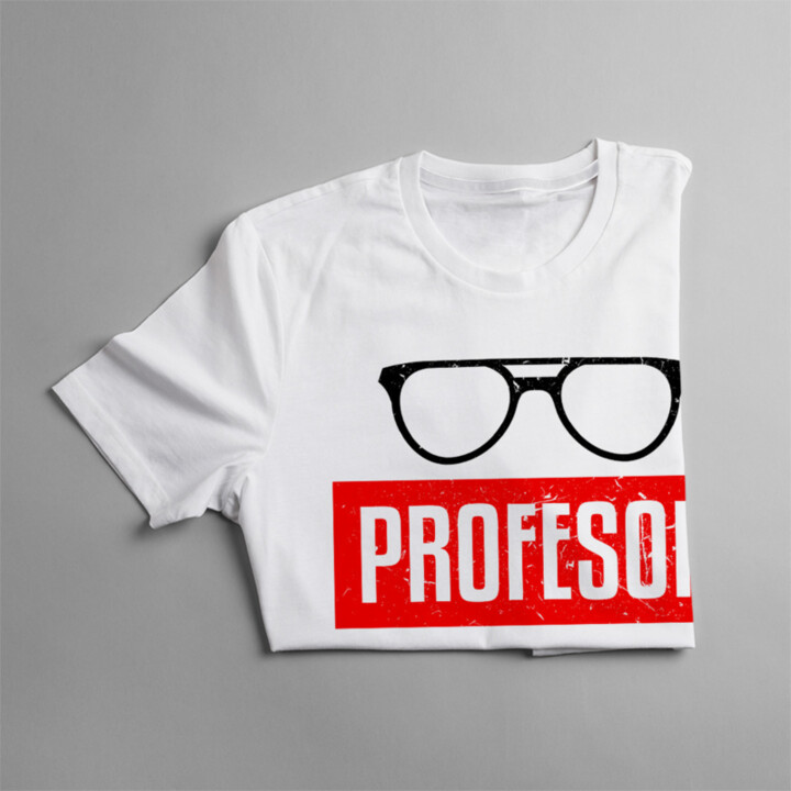 Profesor - pánske  tričko s potlačou