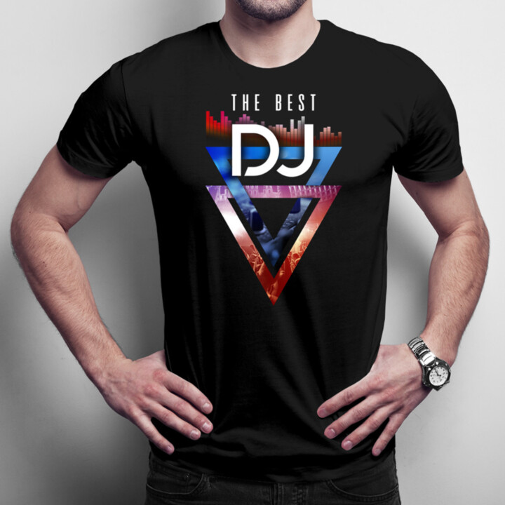 The best DJ - pánske tričko s potlačou
