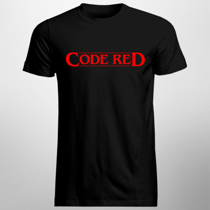 Code red - pánske tričko s potlačou