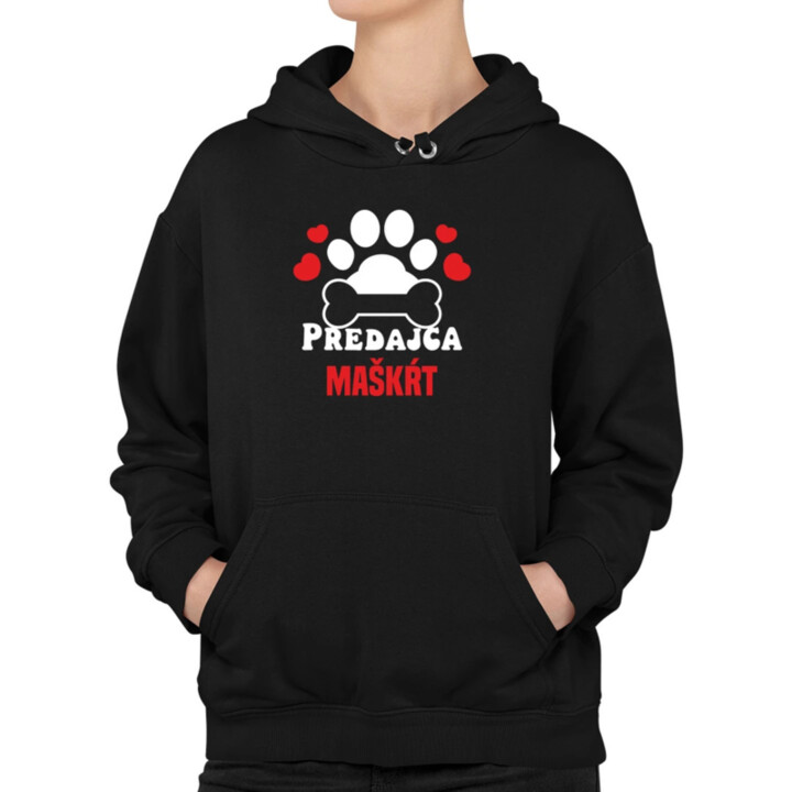 Predajca maškŕt  - dámska mikina s potlačou