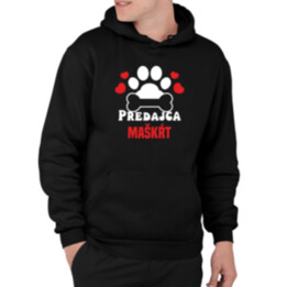 Predajca maškŕt  - pánska mikina s potlačou