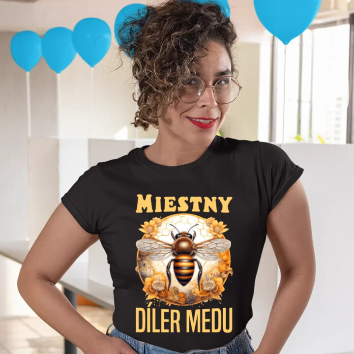 Miestny díler medu - dámske tričko s potlačou